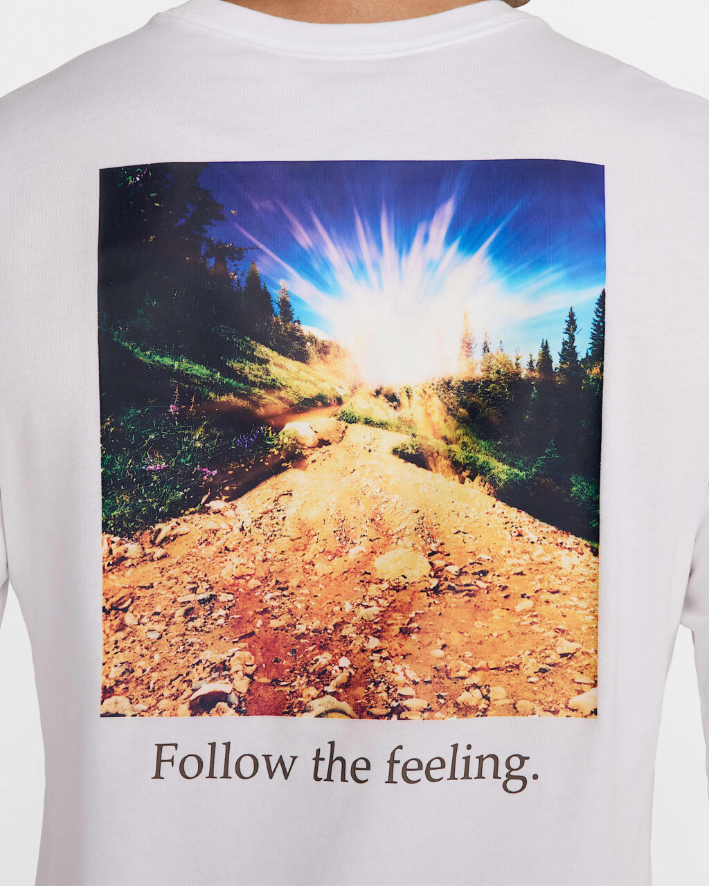 Long sleeve white tee - Image 2
